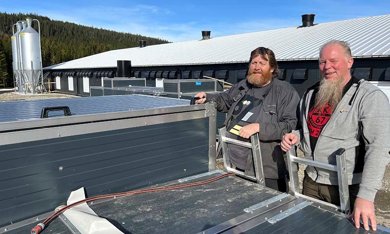 Oppvarming til halv flis