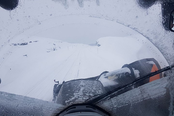 Rute med vindusvisker