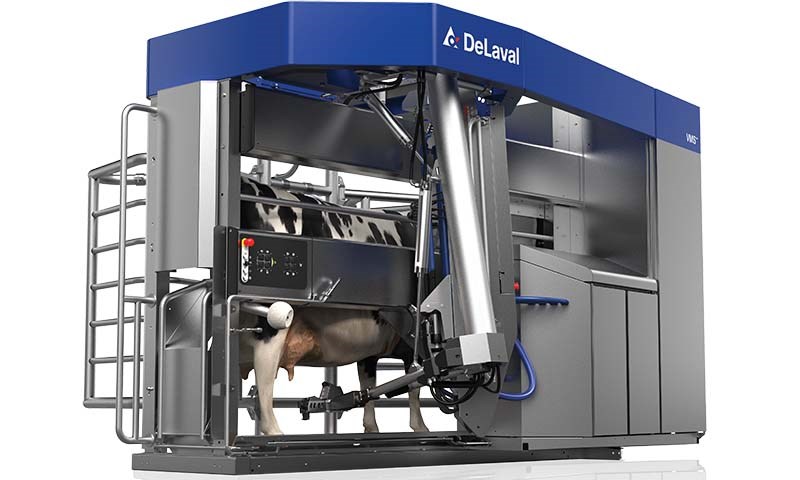 DeLaval lanserer en raskere, smartere og romsligere melkerobot