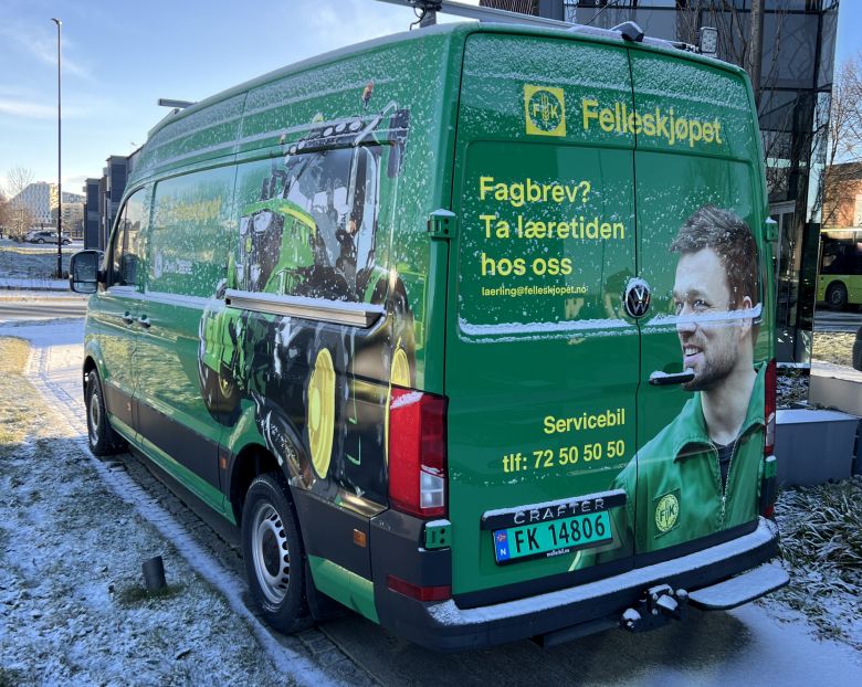 Servicebil Felleskjøpet