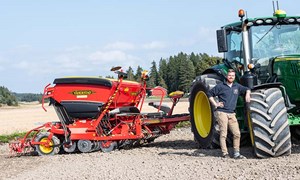 Plasserer såkornet der jeg vil det skal være