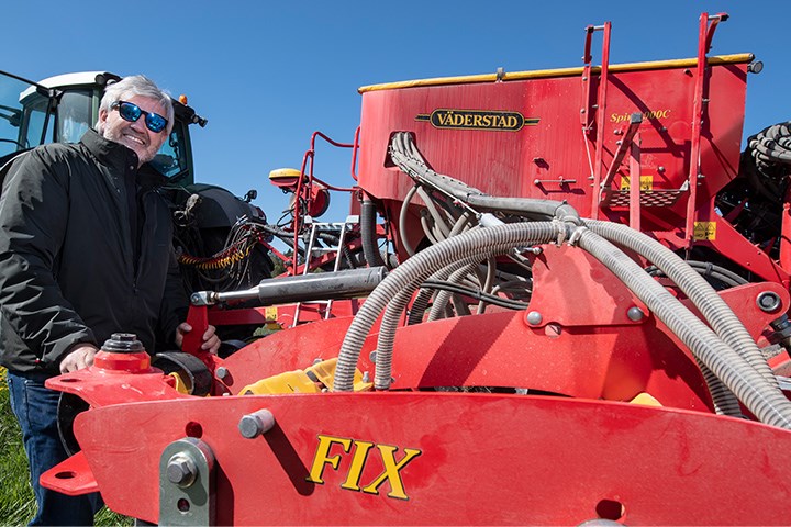 Väderstad Spirit, såmaskin.