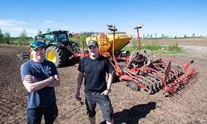 For Simen og Karl Fredrik er ren såmaskin det perfekte alternativ