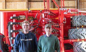 Stor kapasitet og jevn åker