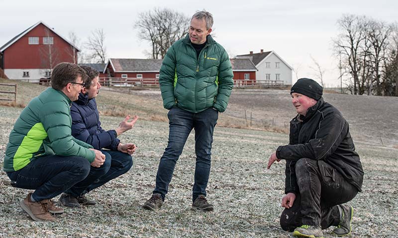 Fintuner gjødslinga med N-Sensor