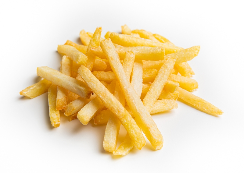 Findus Pommes Frites rettkuttet uten skall