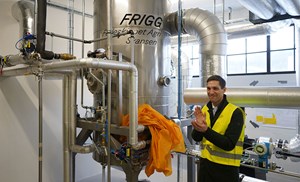 Klimaministeren startet unik varmepumpe i Trondheim