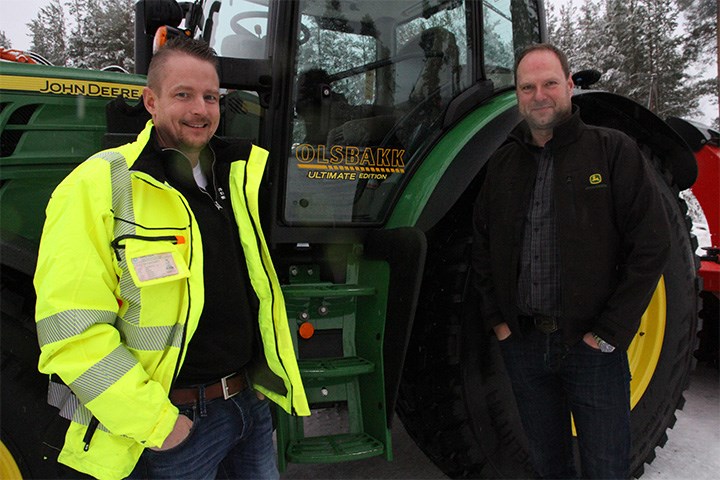 Arild Olsbakk og Erik Aaen i Felleskjøpe