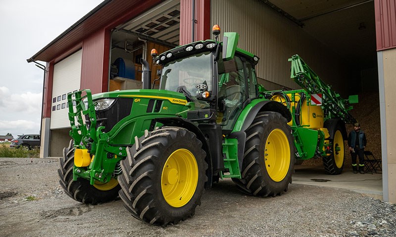 John Deere er Norges mest populære traktor – for fjerde år på rad