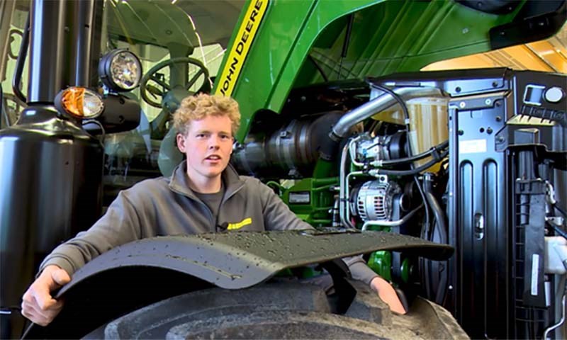 Gjør traktoren klar for vinteren