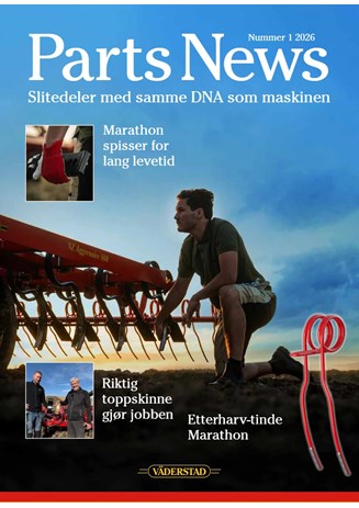 Parts News Väderstad 2026