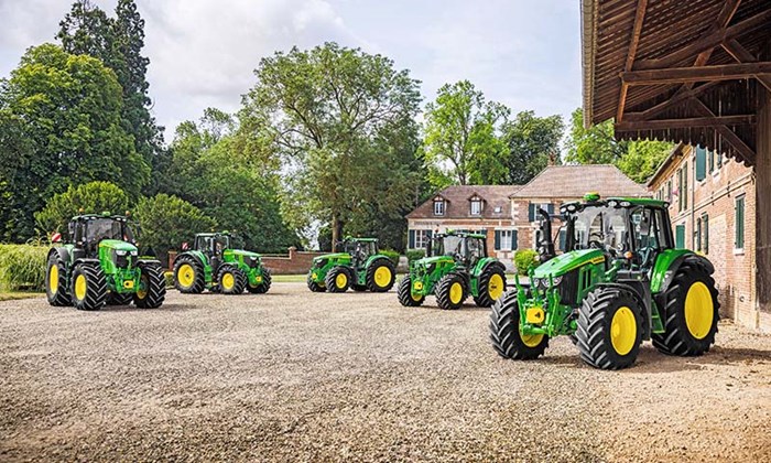 17 nye traktormodeller i ny 6M-serie fra John Deere