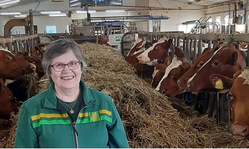 ERFAREN BONDE: Else Margrethe Ballo har vært tillitsvalgt i region nord siden 2010. Foto: Privat.