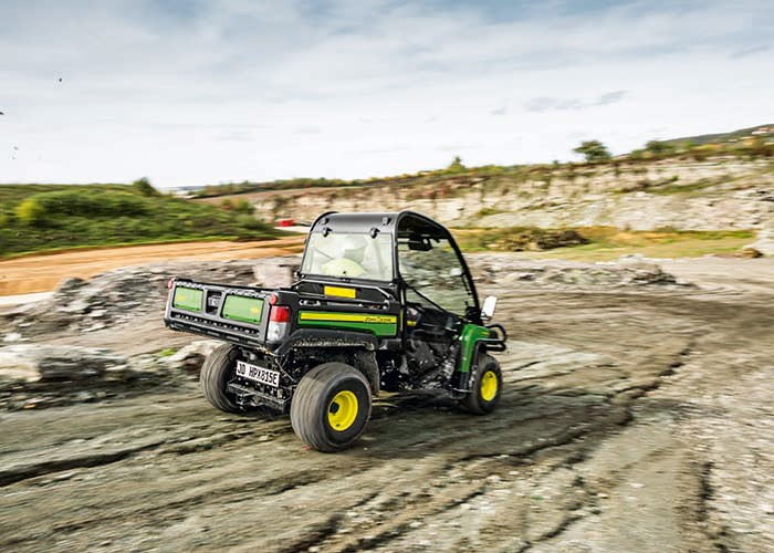 Kampanje på John Deere Gator HPX 815E