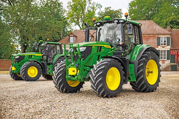 John Deere 6M 150 og John Deere 6M 165