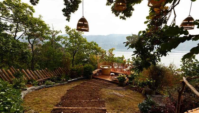 Etterbilde - en trollsk hage