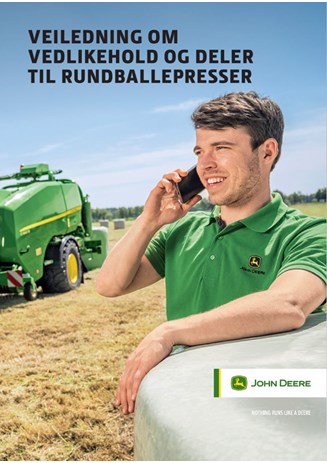 Veiledning om vedlikehold og deler til rundballepresser