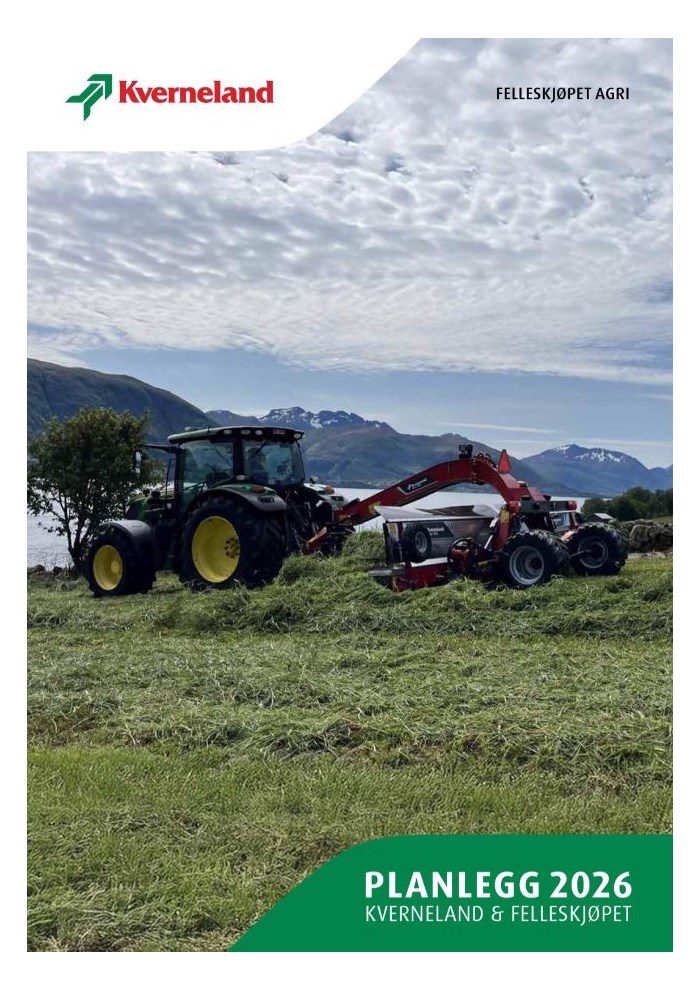 Planlegg 2026 med Kverneland og Felleskjøpet 