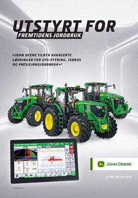 Utstyrt for fremtidens jordbruk