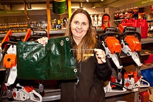 Pallehettene gir tørr ved