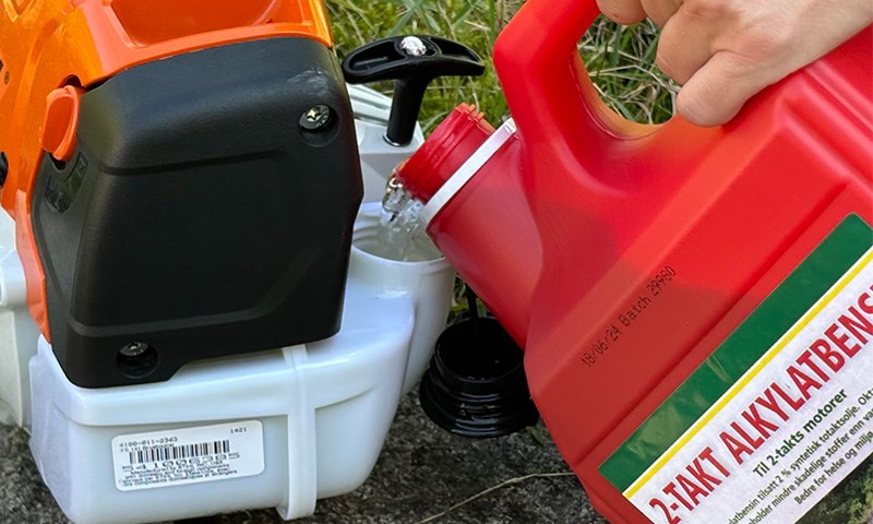 Hvilken bensin skal du bruke på din hagemaskin?
