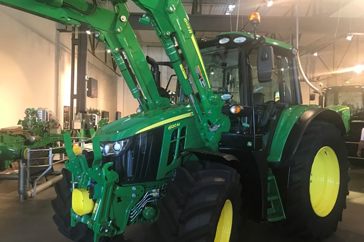 John Deere lanserer splitter nye 6M-traktorer