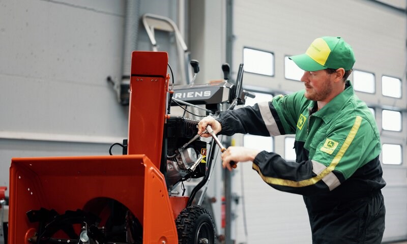 Monteringsgaranti på alle hagemaskiner